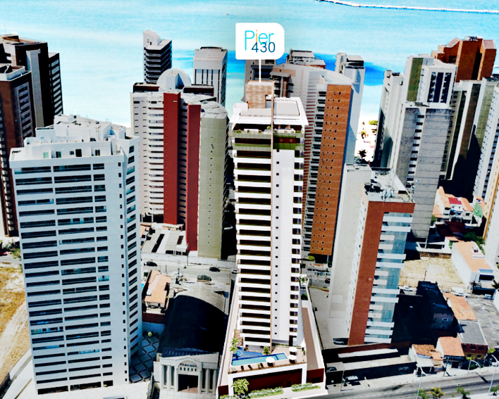 PIER 430 – Apartamento à venda – Mucuripe – Fortaleza-CE